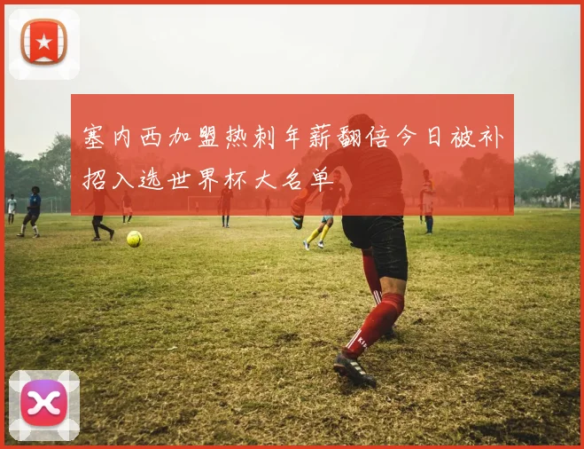 塞内西加盟热刺年薪翻倍今日被补招入选世界杯大名单